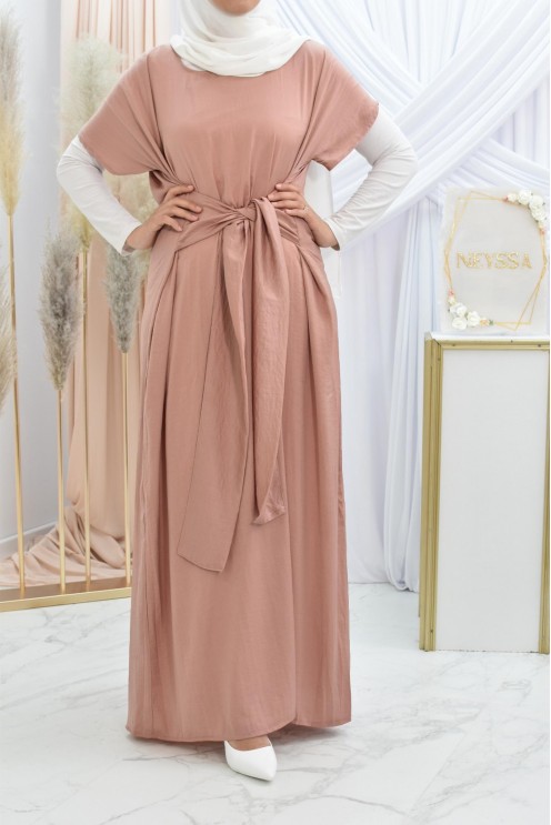 Robe sans manches à nouer idéale pour porter avec vos kimonos