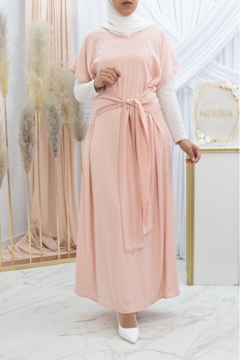 Robe sans manches à nouer idéale pour porter avec vos kimonos