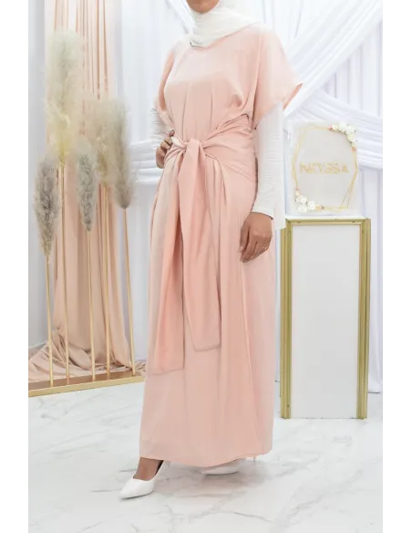 Robe sans manches à nouer idéale pour porter avec vos kimonos