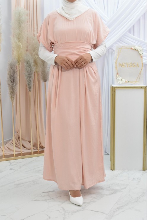 Robe sans manches à nouer idéale pour porter avec vos kimonos