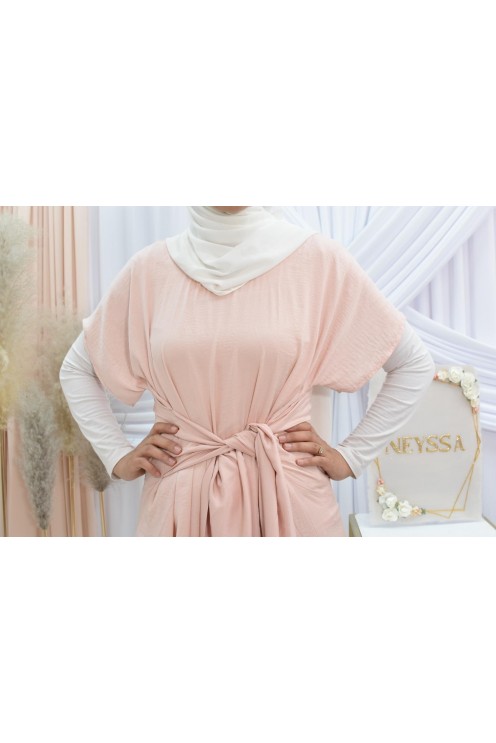 Robe sans manches à nouer idéale pour porter avec vos kimonos