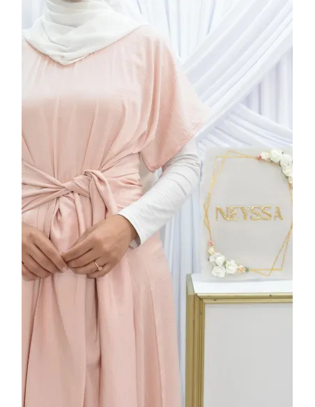 Robe sans manches à nouer idéale pour porter avec vos kimonos