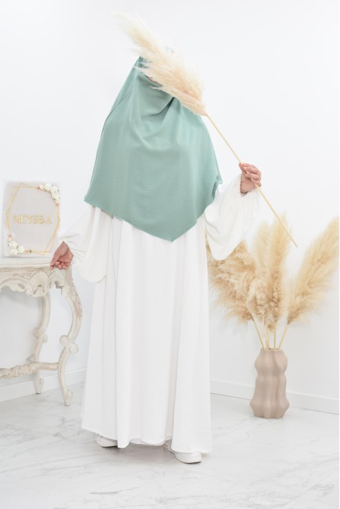 Lange Khimar 2 Jazzschleier für verschleierte muslimische Frau