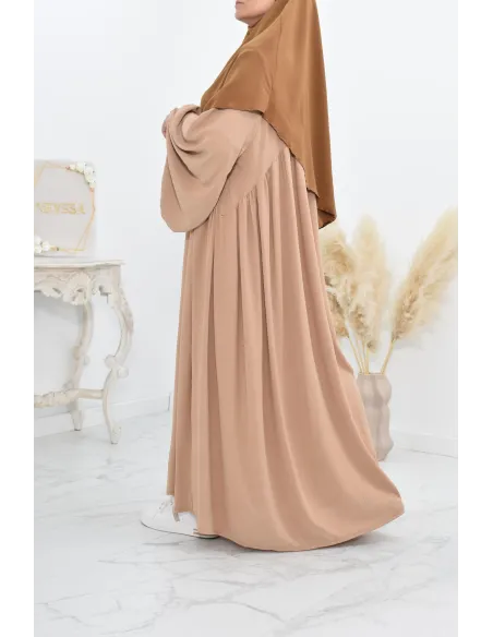Khimar court rond fluide en jazz pas cher pour femme musulmane