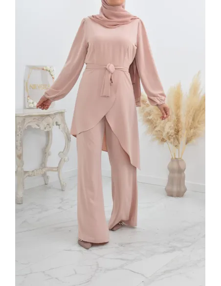 Ensemble haut et pantalon fêtes pour femmes musulmanes