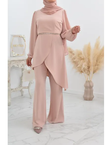 Ensemble haut et pantalon fêtes pour femmes musulmanes