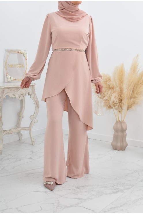 Ensemble haut et pantalon fêtes pour femmes musulmanes