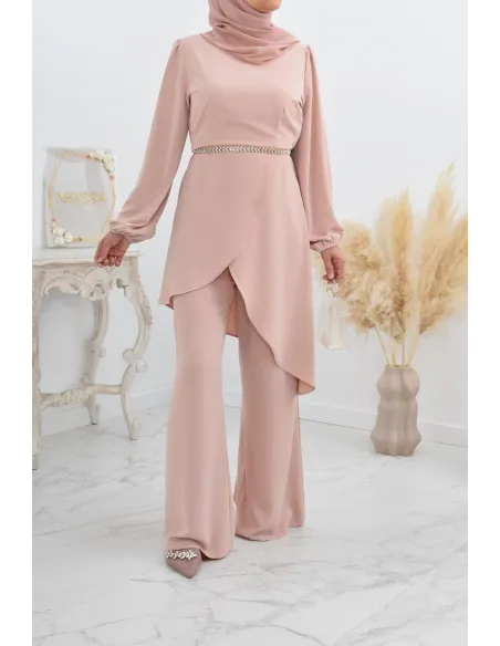Ensemble haut et pantalon fêtes pour femmes musulmanes