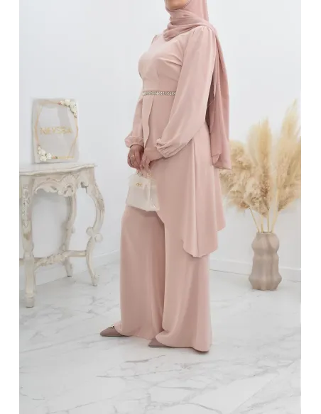 Ensemble haut et pantalon fêtes pour femmes musulmanes