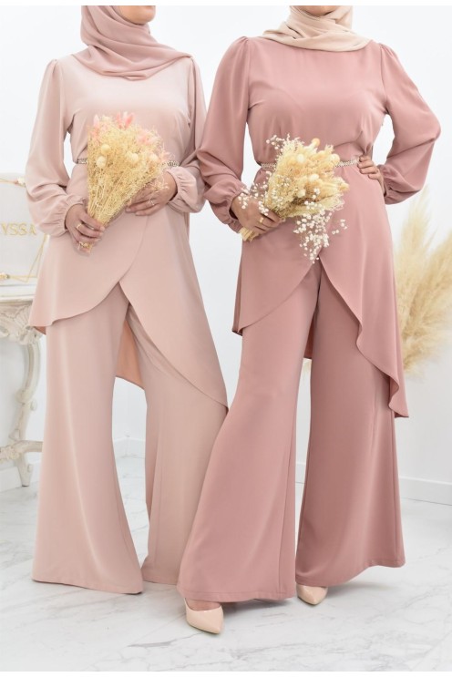 Ensemble haut et pantalon fêtes pour femmes musulmanes