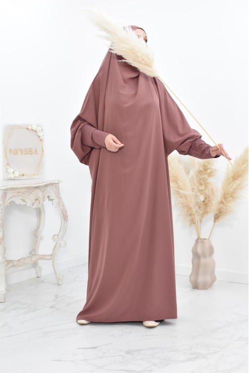 microfiber jilbab, light jilbab, prayer jilbab, one piece jilbeb