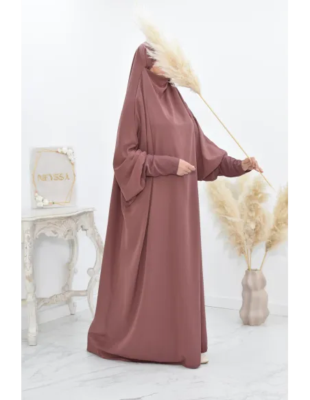 microfiber jilbab, light jilbab, prayer jilbab, one piece jilbeb