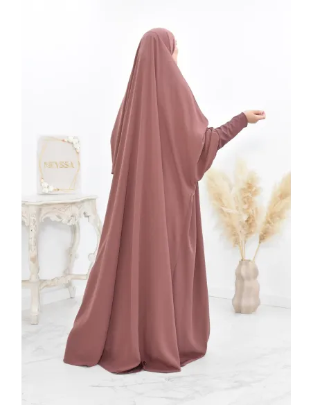 microfiber jilbab, light jilbab, prayer jilbab, one piece jilbeb