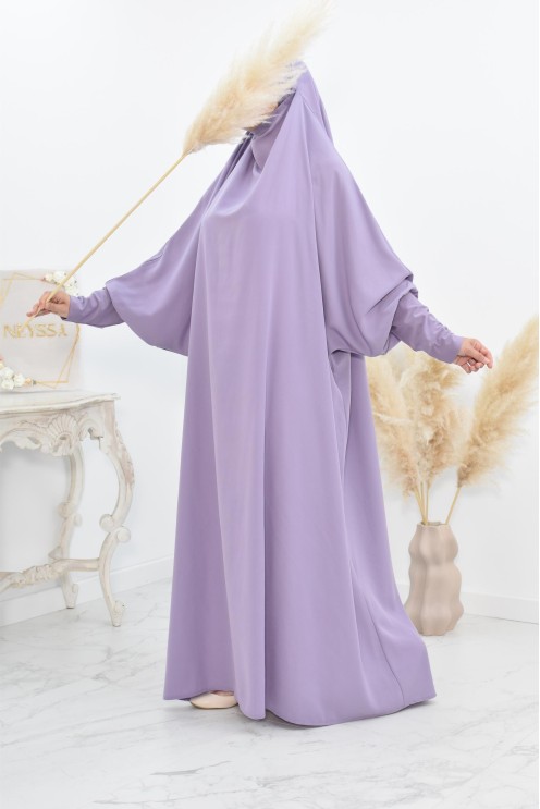 microfiber jilbab, light jilbab, prayer jilbab, one piece jilbeb