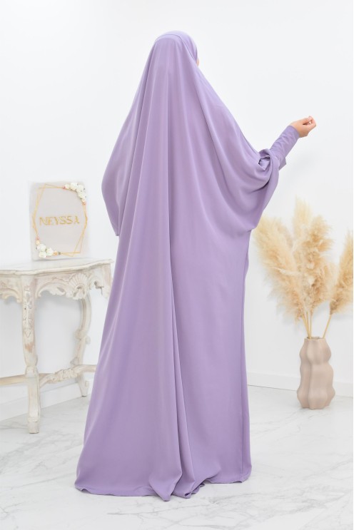 microfiber jilbab, light jilbab, prayer jilbab, one piece jilbeb