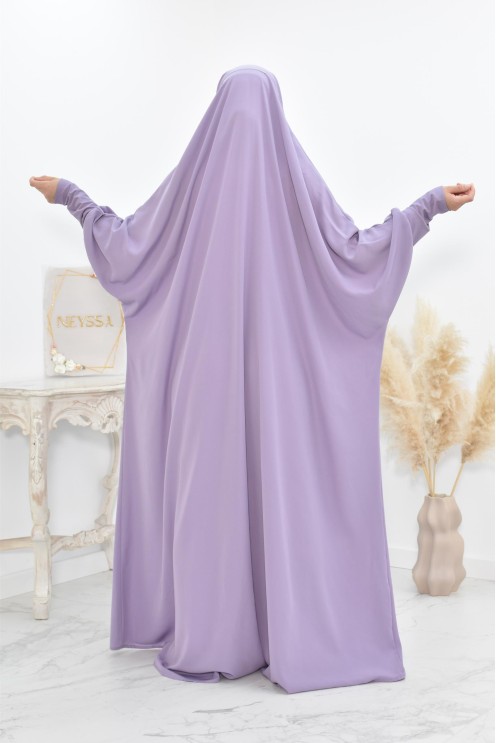 microfiber jilbab, light jilbab, prayer jilbab, one piece jilbeb