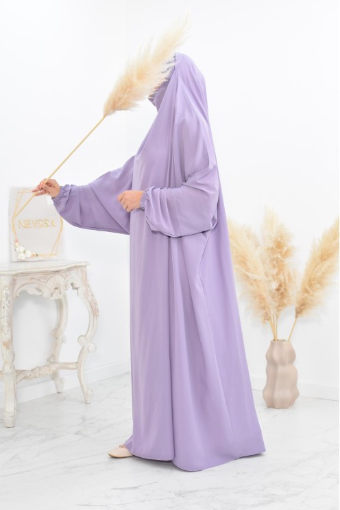 Jilbab une pièce long fluide et pas cher