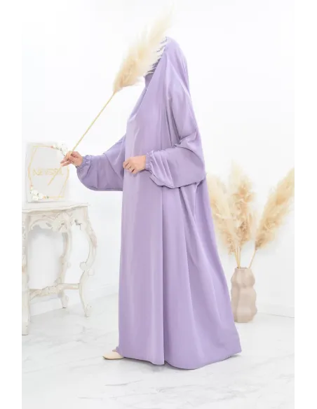 Jilbab une pièce long fluide et pas cher