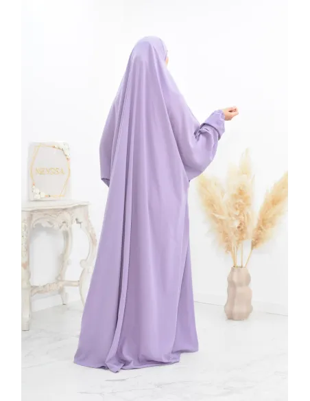 Jilbab une pièce long fluide et pas cher