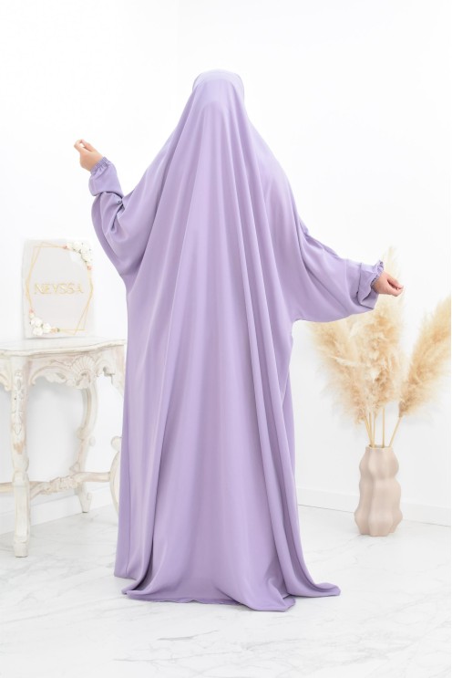 Jilbab une pièce long fluide et pas cher