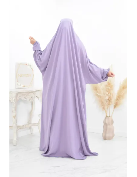 Jilbab une pièce long fluide et pas cher