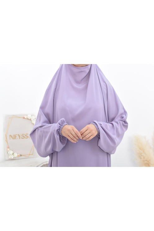 Jilbab une pièce long fluide et pas cher