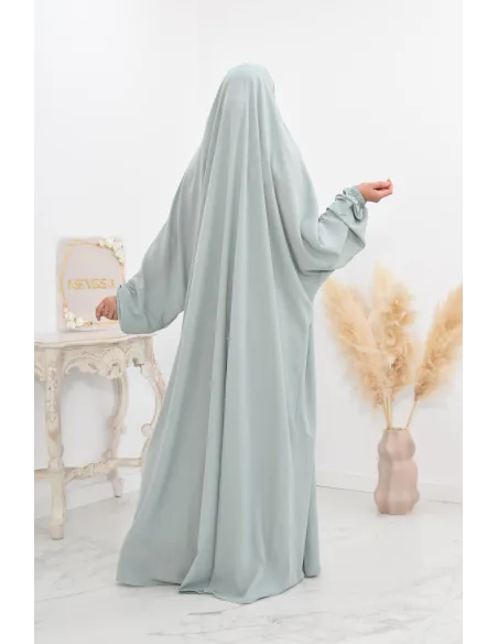 Jilbab une pièce long fluide et pas cher