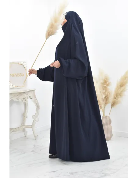 Jilbab une pièce long fluide et pas cher
