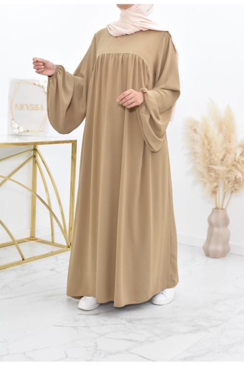 Schmetterlingskleid für Frauen, langes und fließendes Mastoura-Kleid