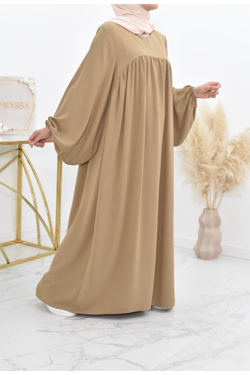 Schmetterlingskleid für Frauen, langes und fließendes Mastoura-Kleid