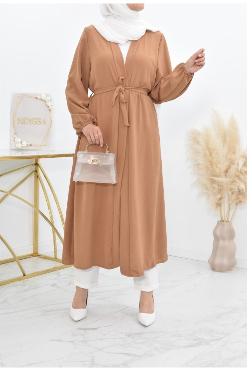 Long kimono léger mastour d'été pour femme voilée pas cher