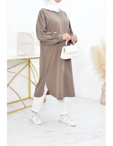 Long cotton tunic very long muslim woman muslim woman