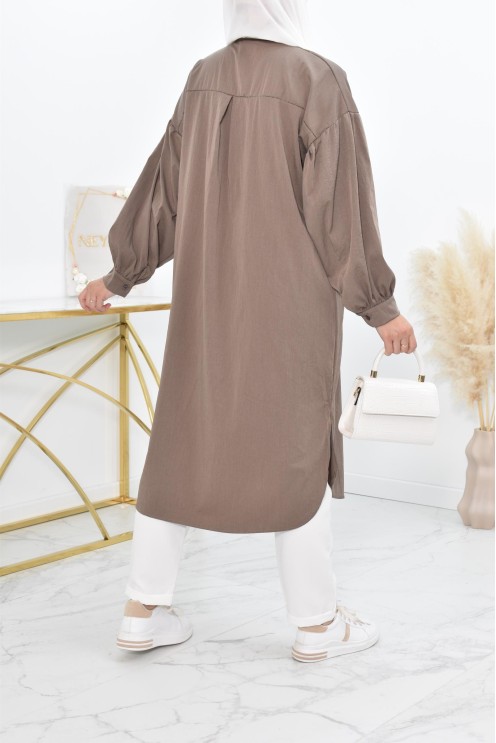 Long cotton tunic very long muslim woman muslim woman