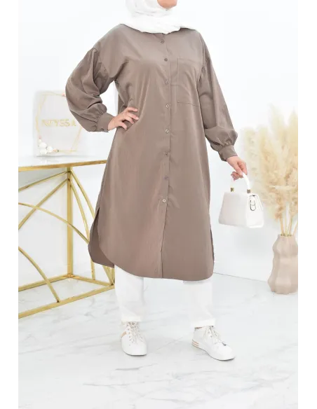 Long cotton tunic very long muslim woman muslim woman