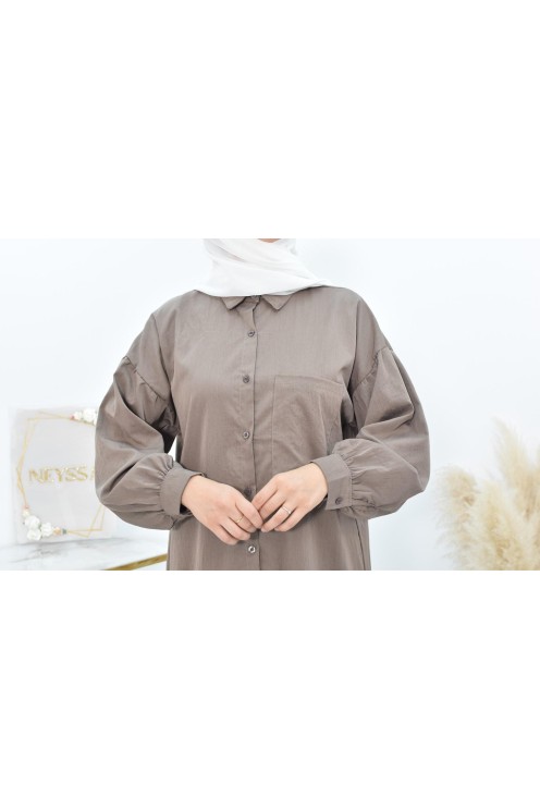 Long cotton tunic very long muslim woman muslim woman