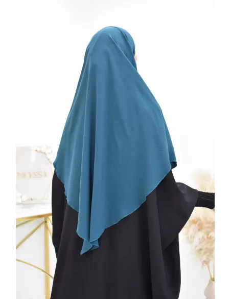 Khimar court rond fluide en jazz pas cher pour femme musulmane