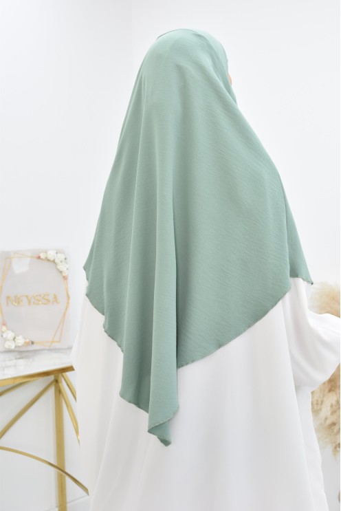 Khimar court rond fluide en jazz pas cher pour femme musulmane