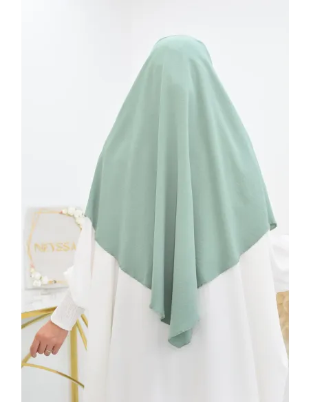 Khimar court rond fluide en jazz pas cher pour femme musulmane