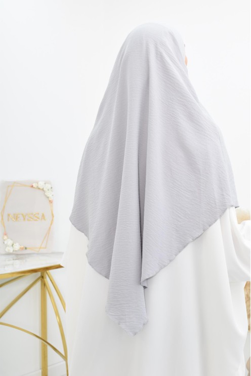 Cheap round flowing jazz khimar for muslim woman