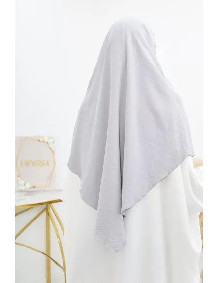 Cheap round flowing jazz khimar for muslim woman