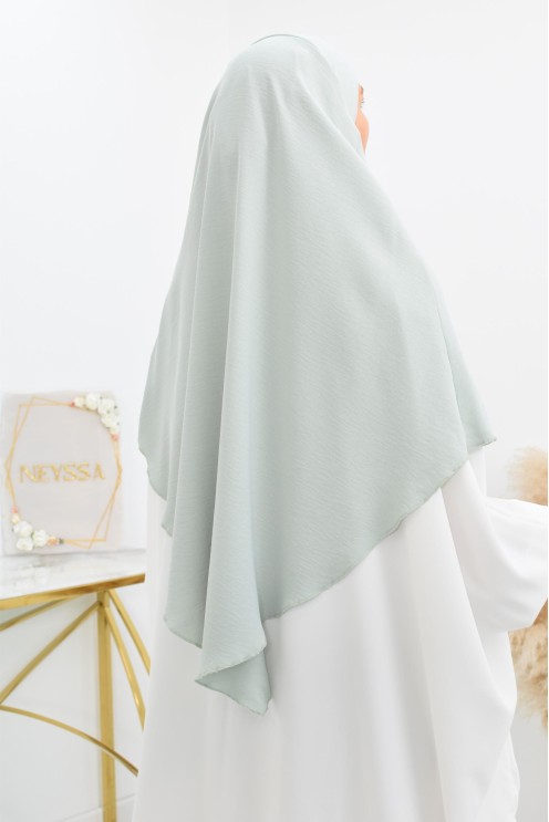 Khimar court rond fluide en jazz pas cher pour femme musulmane