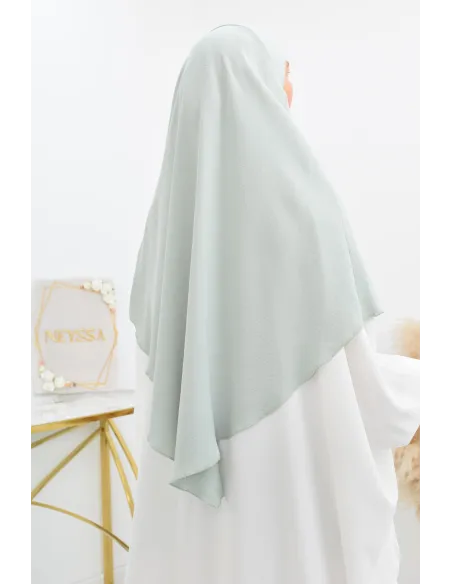 Khimar court rond fluide en jazz pas cher pour femme musulmane