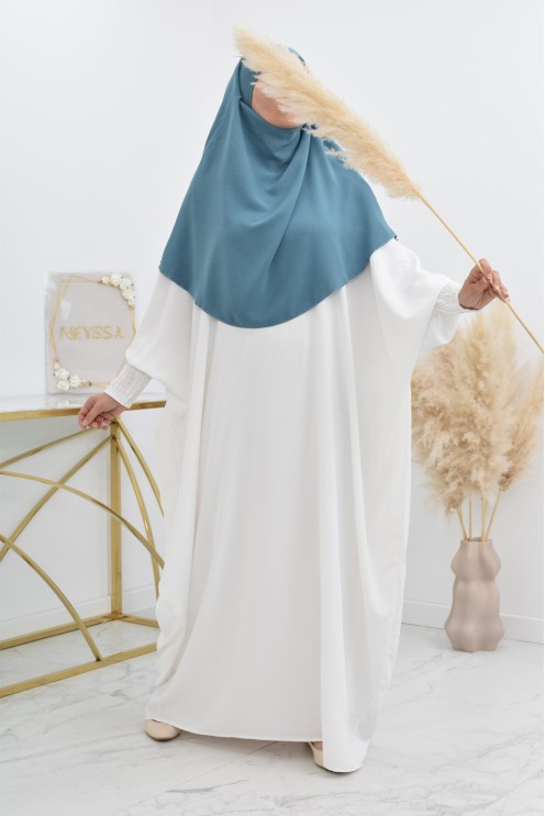 Cheap round flowing jazz khimar for muslim woman