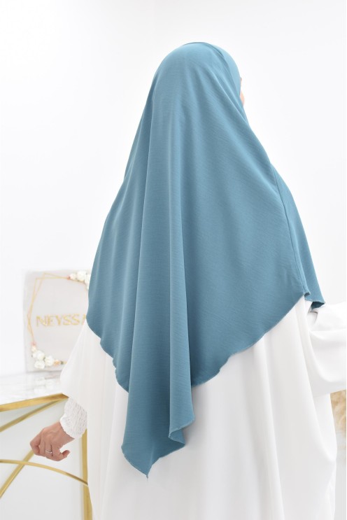 Cheap round flowing jazz khimar for muslim woman