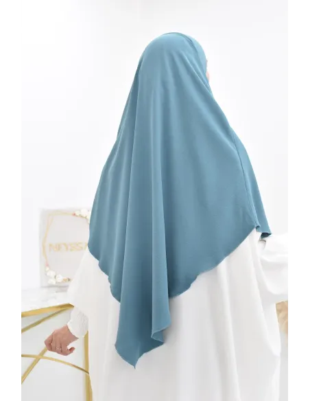 Cheap round flowing jazz khimar for muslim woman