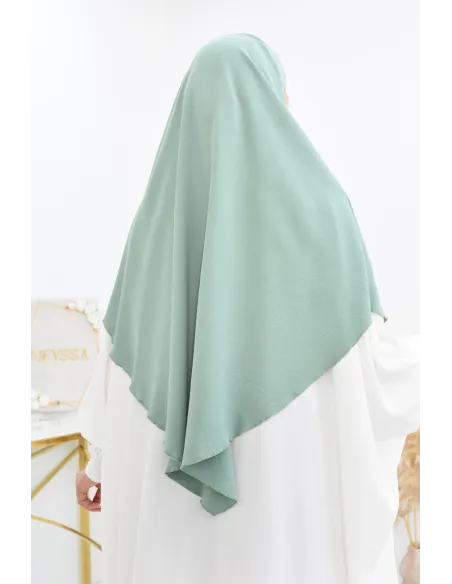 Khimar court rond fluide en jazz pas cher pour femme musulmane