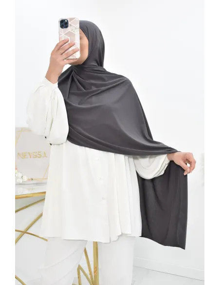 Hijab jersey premium de neyssa shop création, hijab qualité lycra