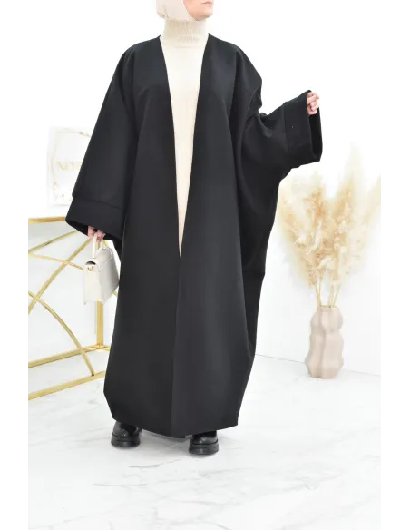 Manteau papillon farasha oversize d'hiver convient pour vos abaya vos jilbab