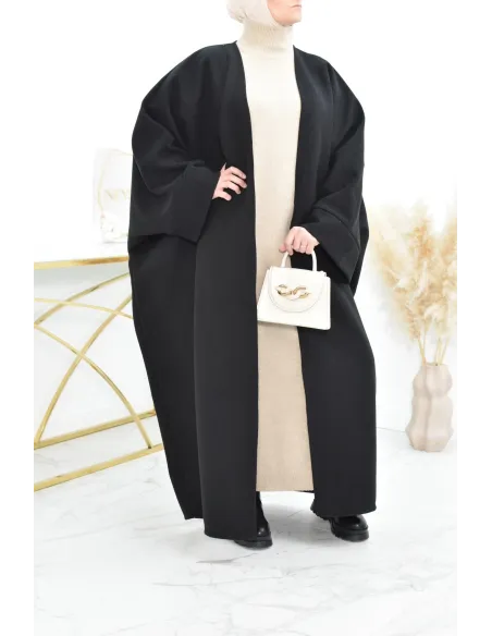 Manteau papillon farasha oversize d'hiver convient pour vos abaya vos jilbab