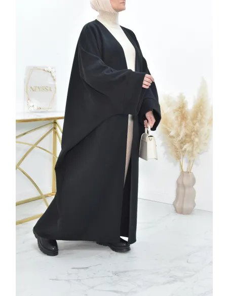 Manteau papillon farasha oversize d'hiver convient pour vos abaya vos jilbab